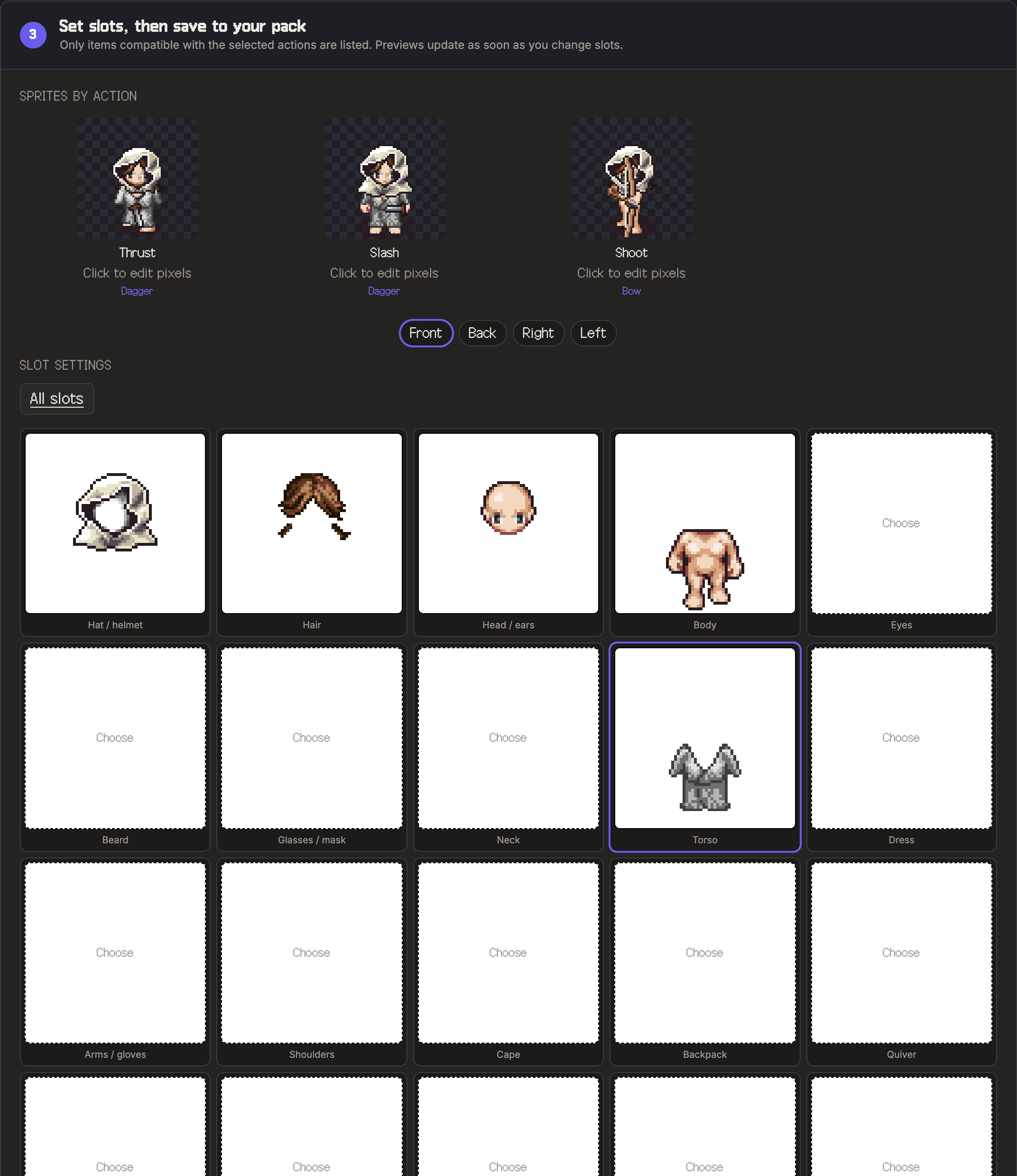 Step 3: generate pixel art